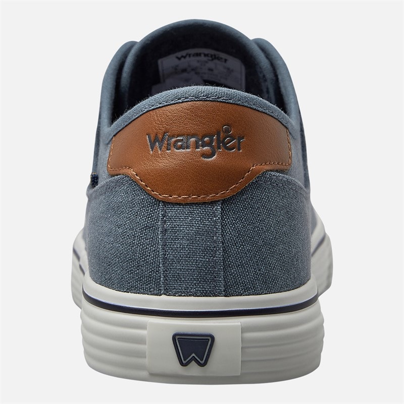 Wrangler Heren Calypso Trainers Dark Denim - Afbeelding 3