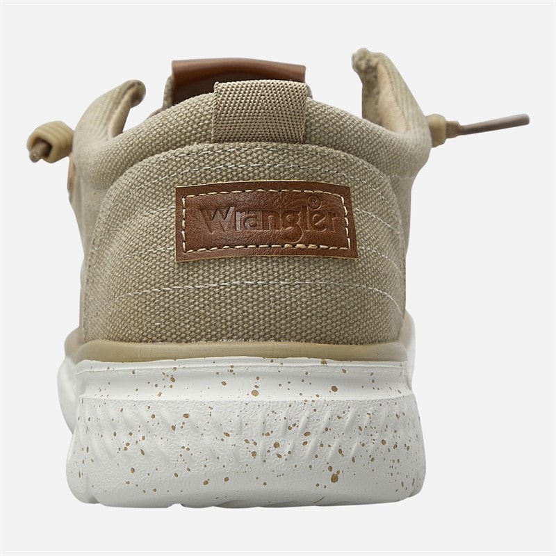Wrangler Heren Makena Stone Schoenen Warm Sand - Afbeelding 3