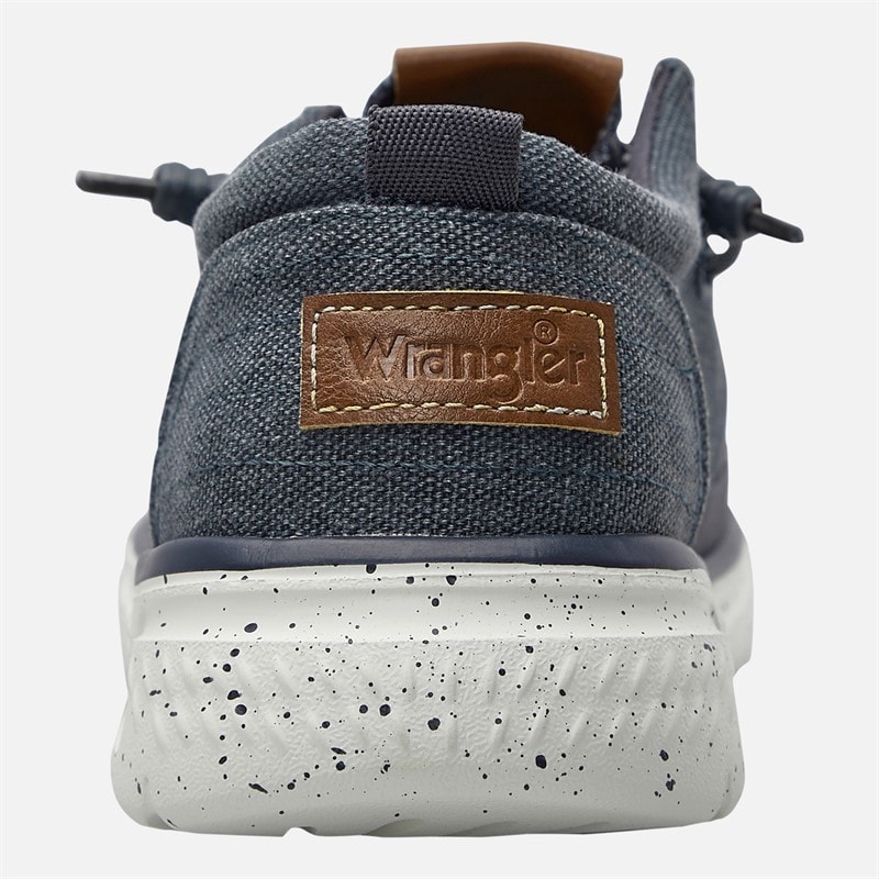 Wrangler Heren Makena Stone Schoenen Dress Blues - Afbeelding 3