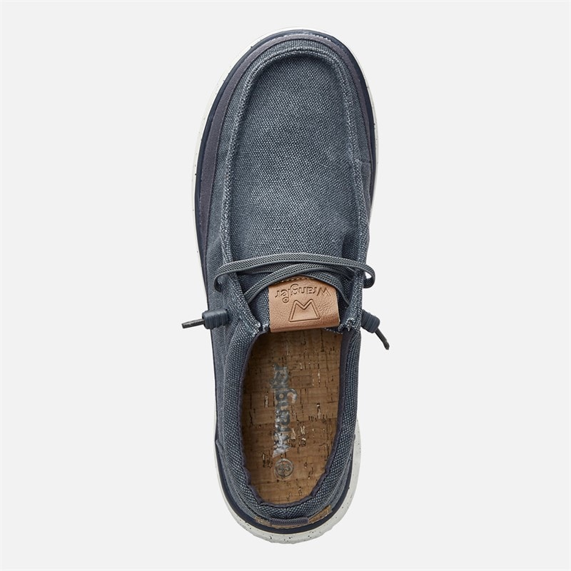 Wrangler Heren Makena Stone Schoenen Dress Blues - Afbeelding 4