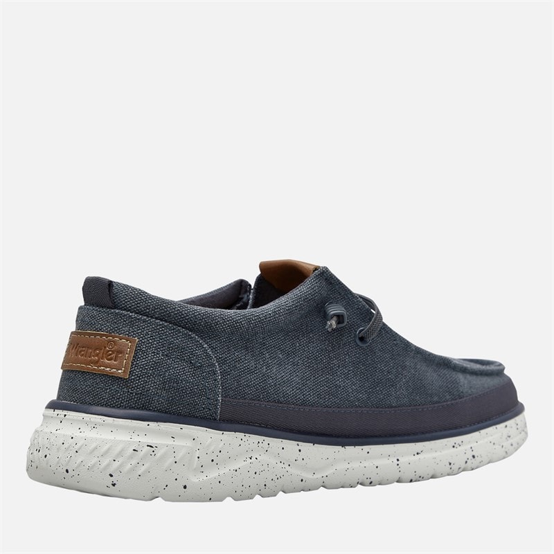 Wrangler Heren Makena Stone Schoenen Dress Blues - Afbeelding 5