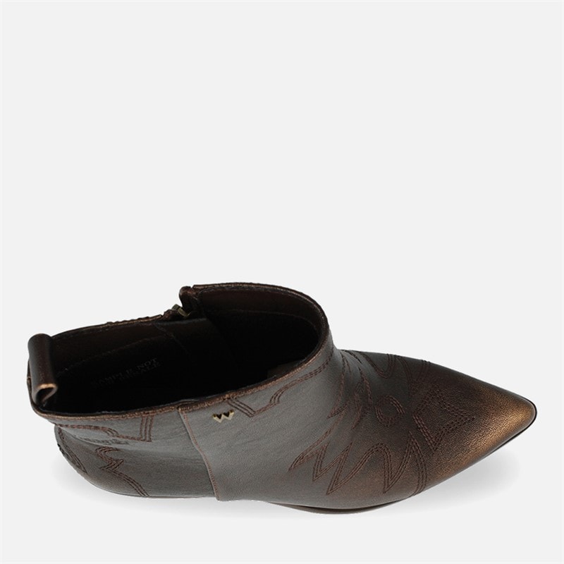 Wrangler Damen Mae Blockabsatz Stiefel Kastanie - Bild 3