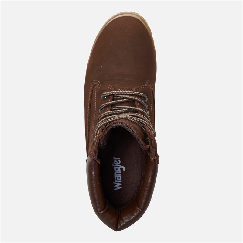 Wrangler Faron buty dla niej kolor Ziarno kawy – zdjęcie  4