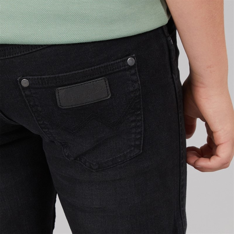 Wrangler Jean droit Greensboro Garçon Black Wash - Image 3