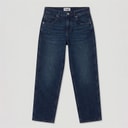 Wrangler Jeans Garçon coupe décontractée Frontier Blue Black