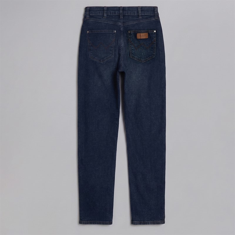 Wrangler Jeans Garçon coupe décontractée Frontier Blue Black - Image 2
