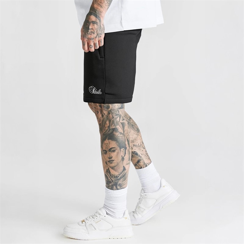 SikSilk Shorts Essentiels Homme Noir - Image 2