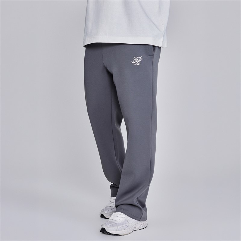 SikSilk Heren Essentiële Poly Trainingsbroek Dark Grey