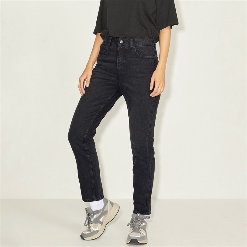 JJXX Jeans Dames Berlin Slim Fit Zwart Denim