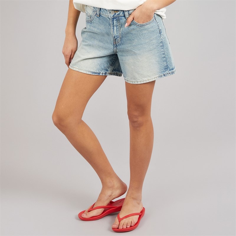 JJXX Dames Laura Denim Shorts Licht Blauw Denim/Vintage Light Blue Denimdetail:Vintage