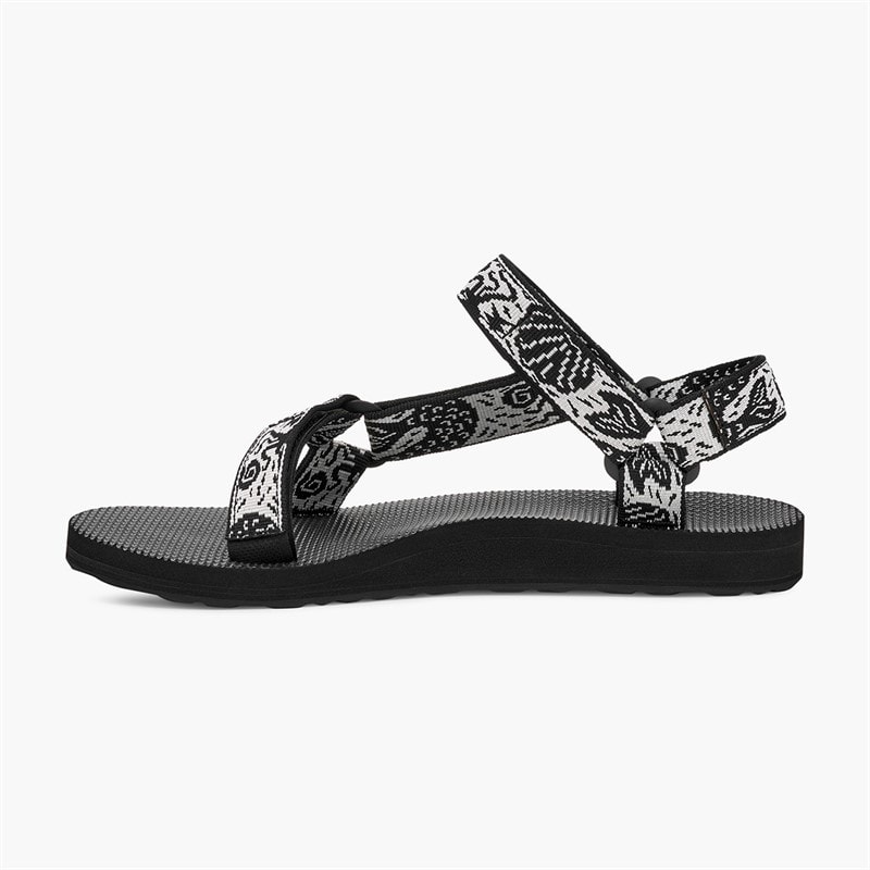 Teva Dames Original Universal Sandalen Sirena Black/Wit - Afbeelding 5