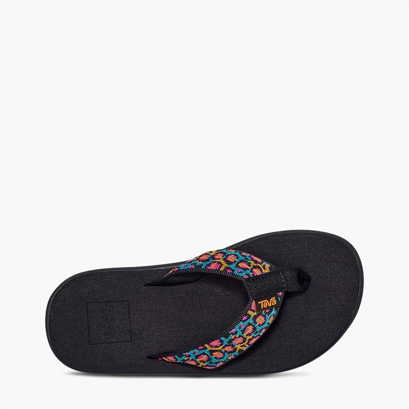 Teva Klapki Voya dla dziewczynki kolor Dorinda Black Multi – zdjęcie  4