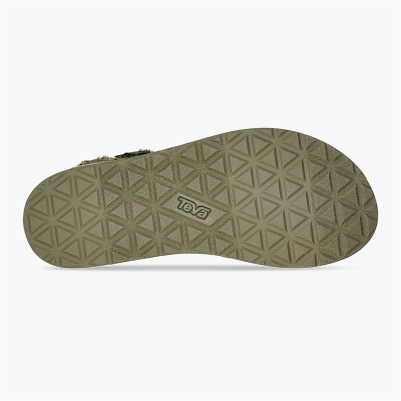 Teva Dames Midform Universele Canvas Sandalen Olive - Afbeelding 2