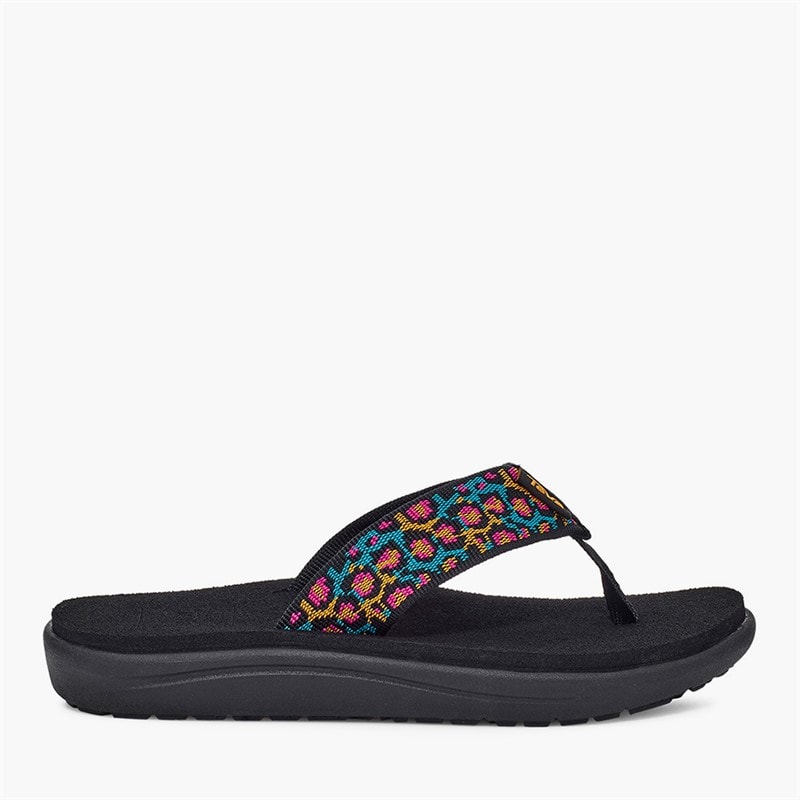 Teva Meisjes Voya Flip Sandalen Dorinda Black Multi