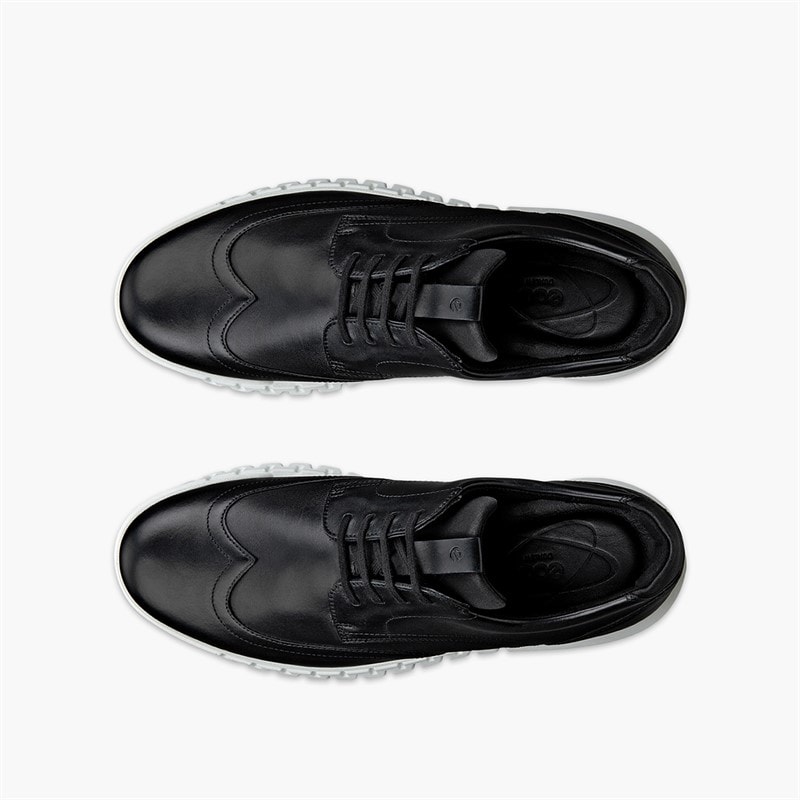 ECCO Herren Gruuv Studio Turnschuhe Schwarz/Schwarz - Bild 2