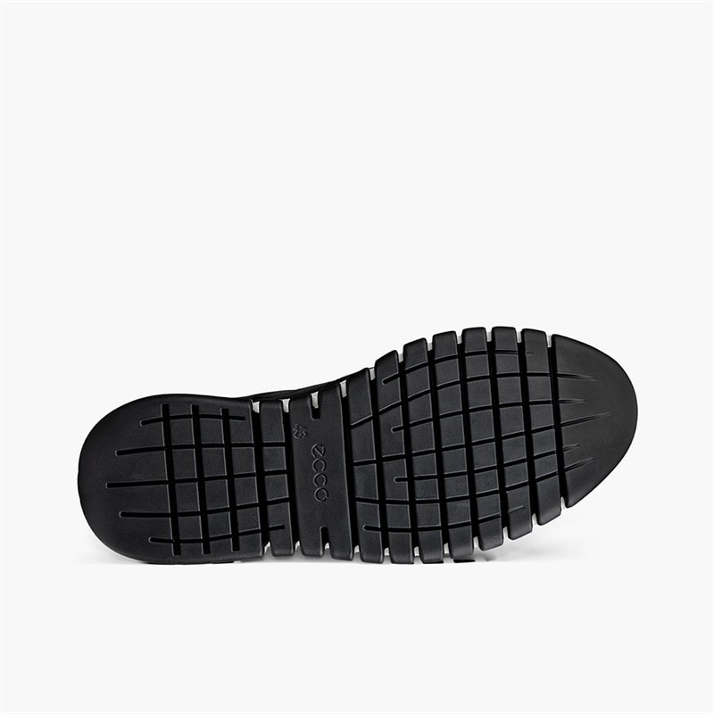 ECCO Herren Gruuv Studio Turnschuhe Schwarz/Schwarz - Bild 3