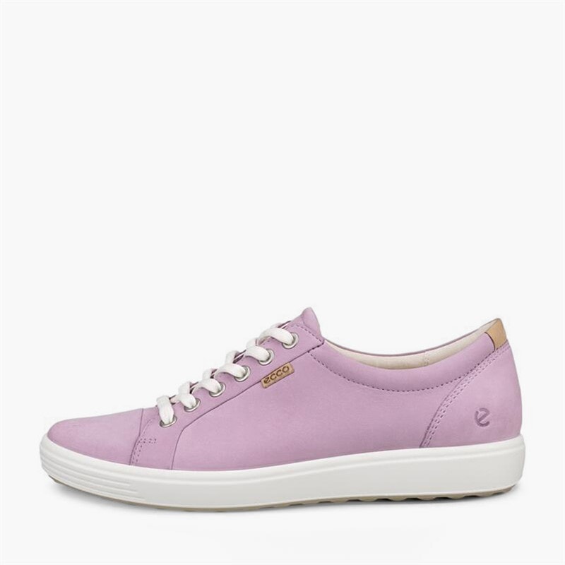 ECCO Baskets Femme en nubuck doux VII Lavender Mist