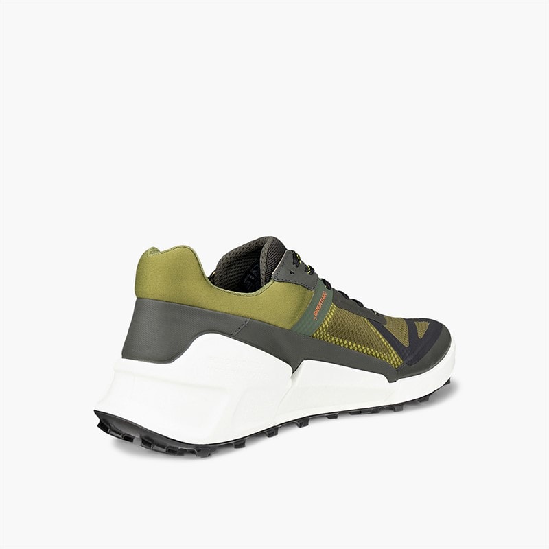 ECCO Heren Biom 2.1 X Country Trail Sneakers Peat/Acorn/Lime Punch - Afbeelding 3