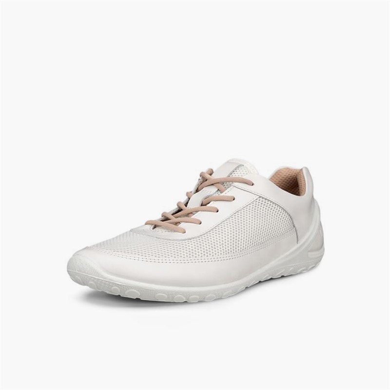 ECCO Damen Biom Everyday Schnür Turnschuhe Weiß/Weiß - Bild 2