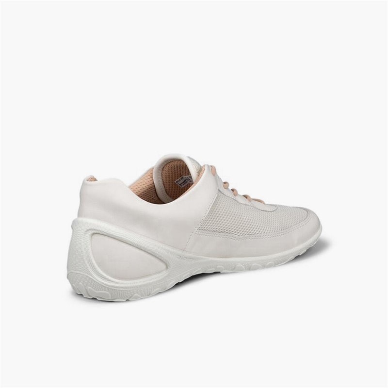 ECCO Damen Biom Everyday Schnür Turnschuhe Weiß/Weiß - Bild 3