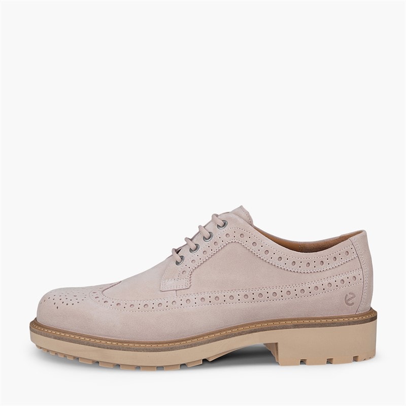 ECCO Heren Metropole Oslo Brogue Schoenen Dust - Afbeelding 1