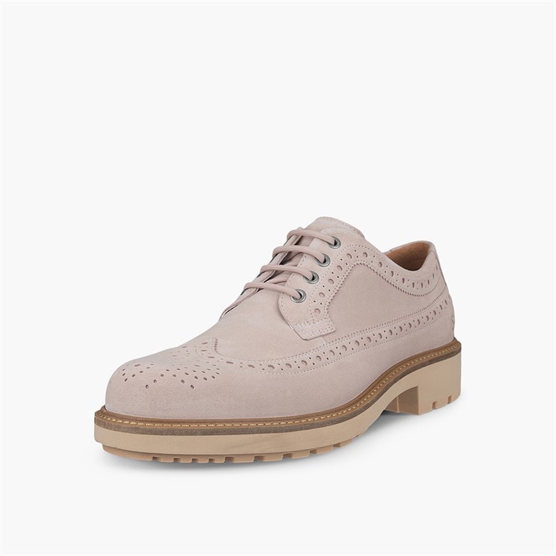 ECCO Heren Metropole Oslo Brogue Schoenen Dust - Afbeelding 2