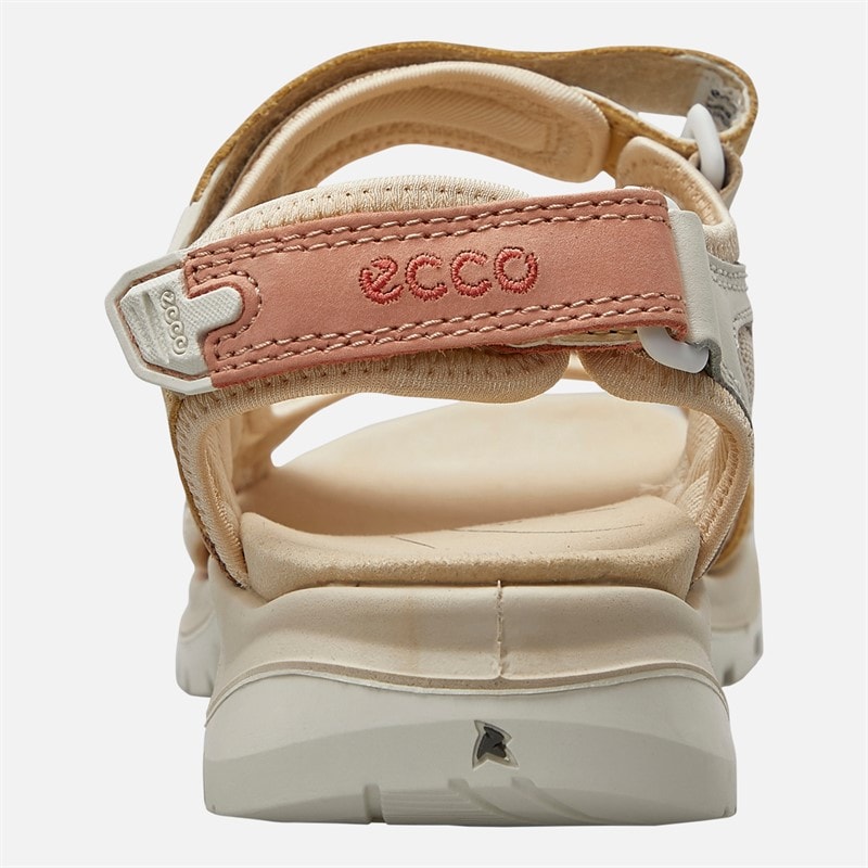 ECCO Sandales de Randonnée Yacatan en nubuck tout-terrain Femme Multicolour Straw - Image 3