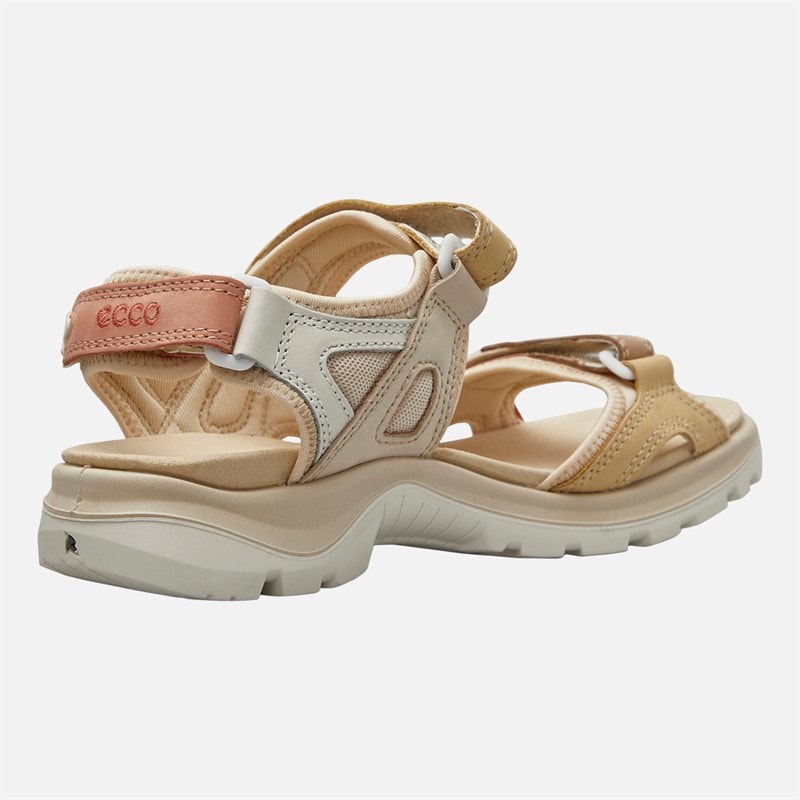 ECCO Sandales de Randonnée Yacatan en nubuck tout-terrain Femme Multicolour Straw - Image 5