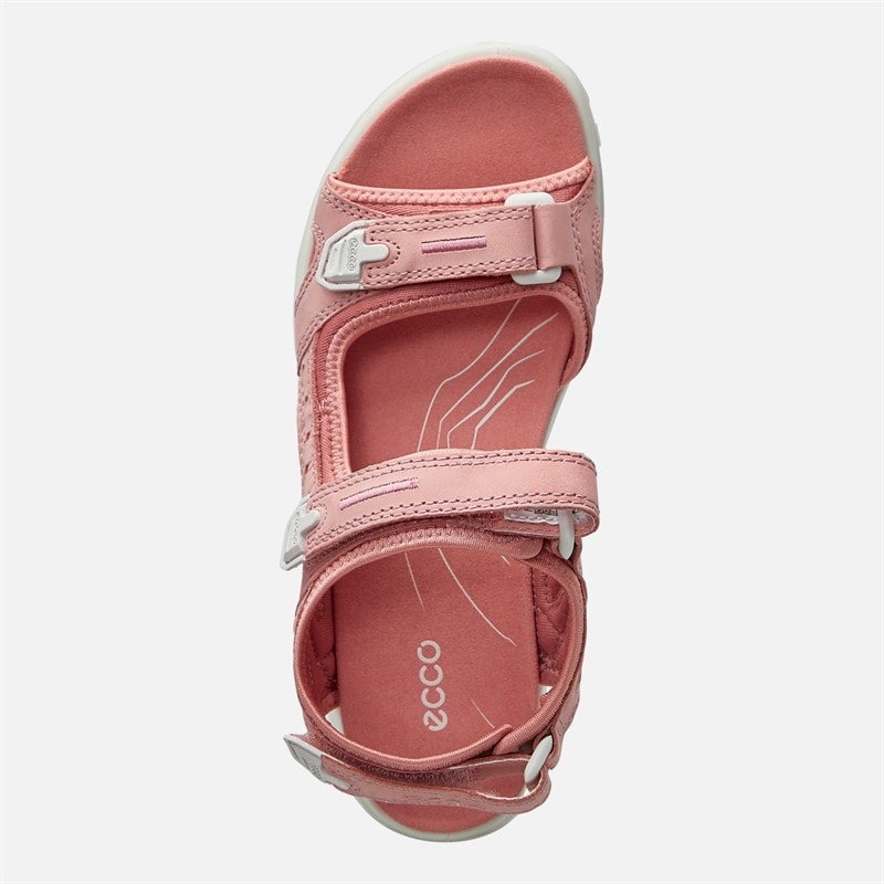 ECCO Dames Offroad Yacatan Nubuck Wandelsandalen Old Rose - Afbeelding 4