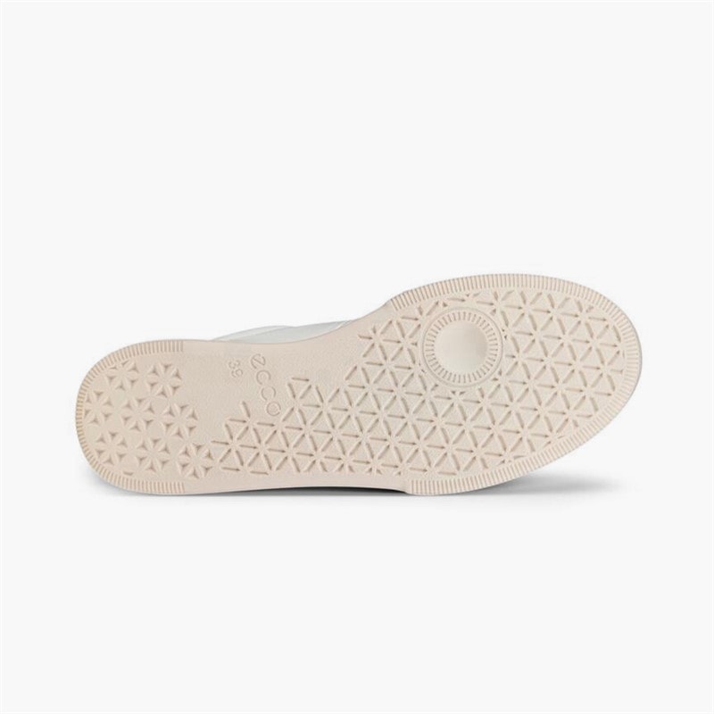 ECCO Baskets basses en cuir Femme style urbain Old Rose/Blanc/Rose Dust - Image 5