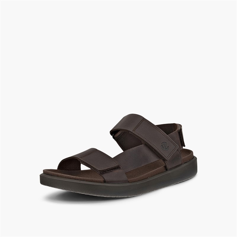 ECCO Sandales à bride de cheville Flowt Homme Coffee - Image 2