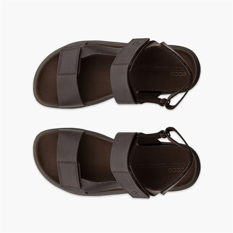 ECCO Sandales à bride de cheville Flowt Homme Coffee - Image 4