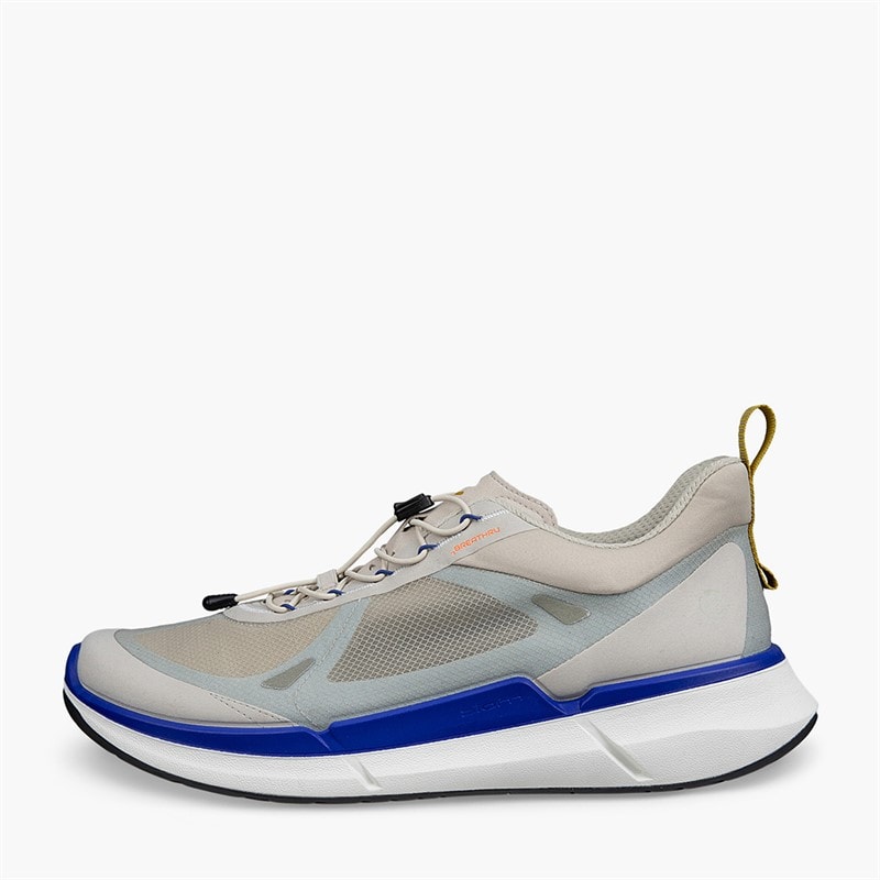 ECCO Heren Biom 2.2 Speedlace Trainers Gravel/Blue Bell/Virtual