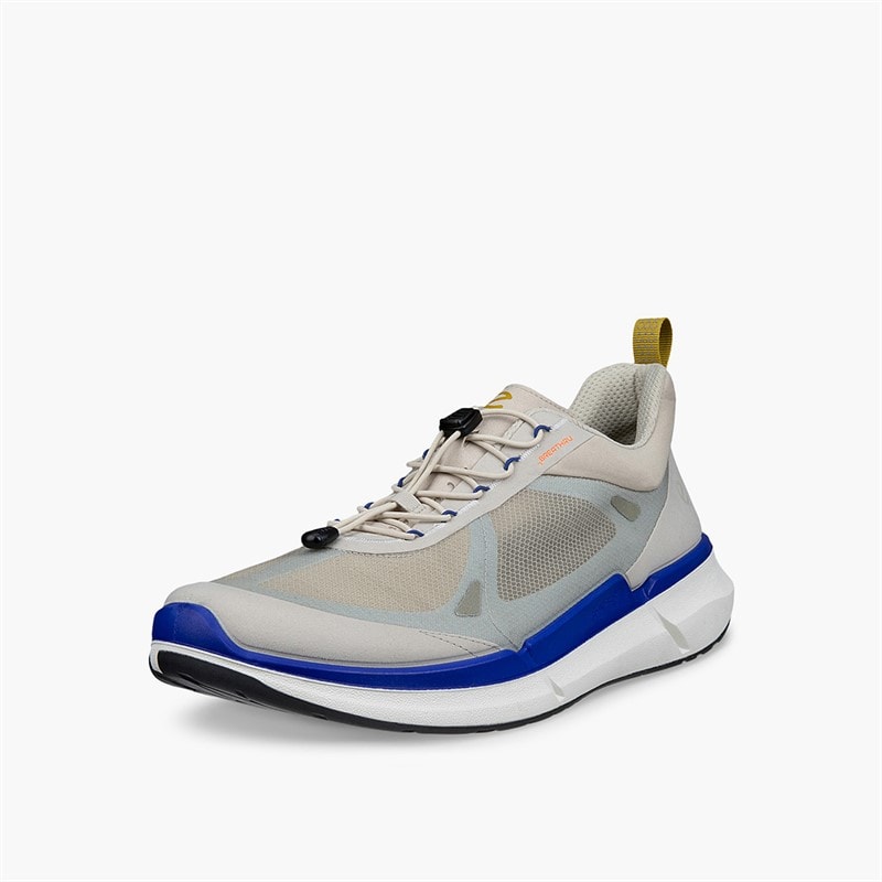 ECCO Heren Biom 2.2 Speedlace Trainers Gravel/Blue Bell/Virtual - Afbeelding 2