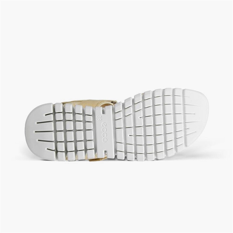 ECCO Sandales à brides de cheville Gruuv Sol en nubuck Femme Straw - Image 5