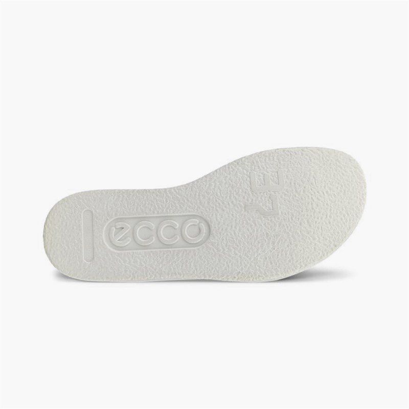 ECCO Sandały na koturnie Flowt nubuk dla niej kolor Grey Rose Metallic – zdjęcie  4