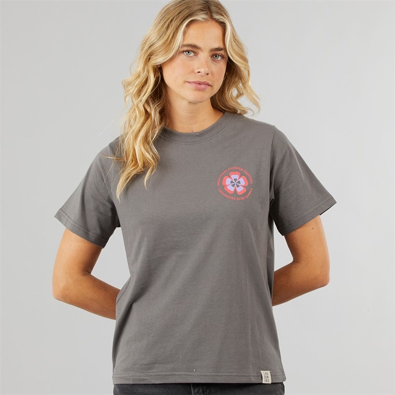 Lagooners Damen Birds T-Shirts Anthrazit - Bild 2