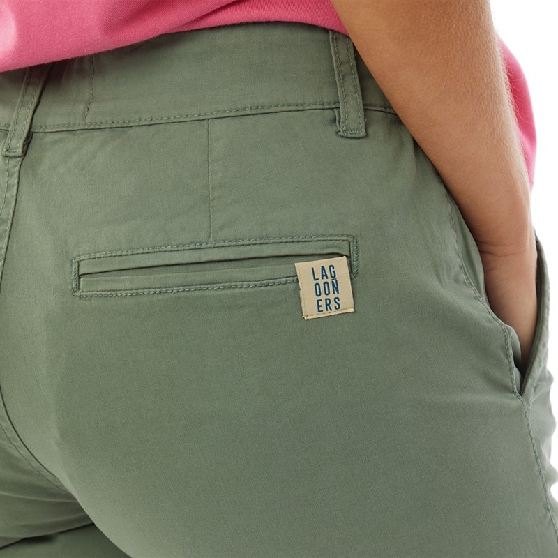 Lagooners Damen Billie Chinos Shorts Khaki - Bild 3