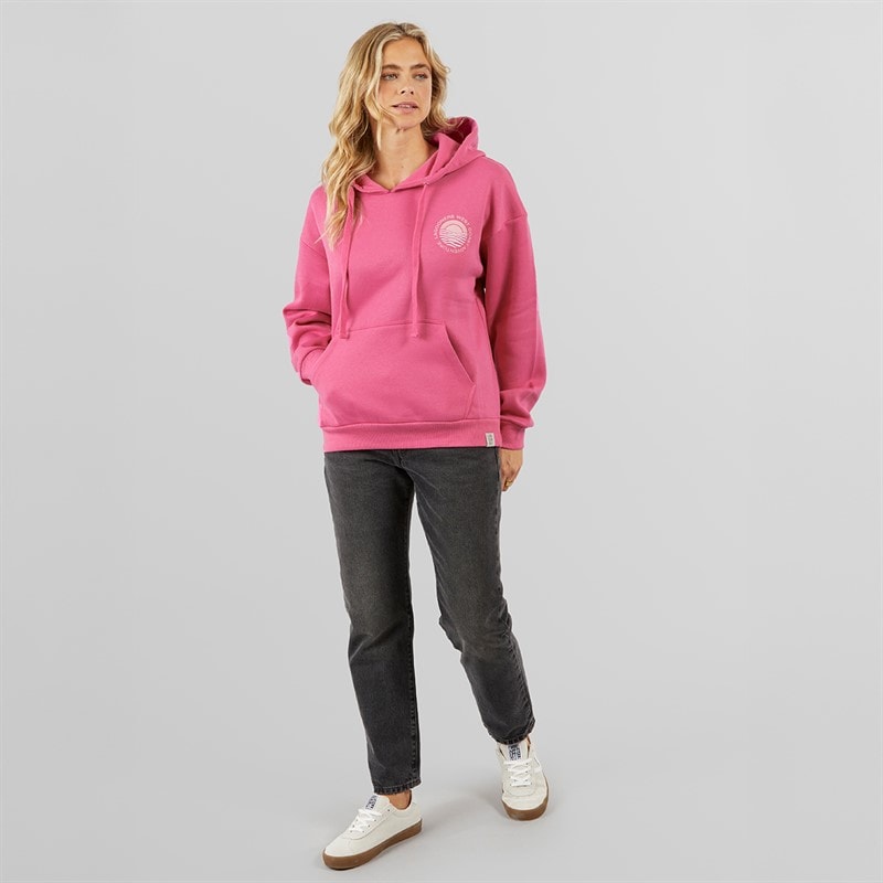 Lagooners Sweats à Capuche South Beach Femme Rose - Image 4