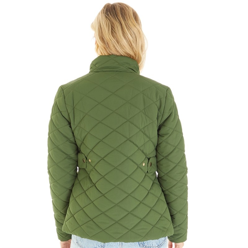 Lagooners Damskie Great Outdoors Pikowane Zielony – zdjęcie  2