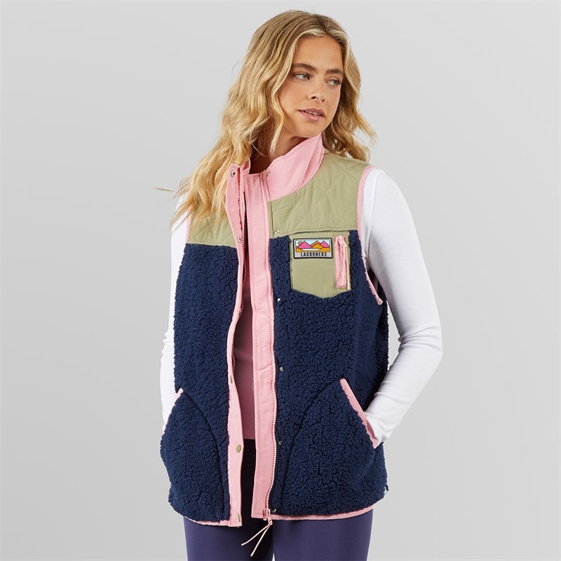 Lagooners Dames Essy Borg Vest Multi