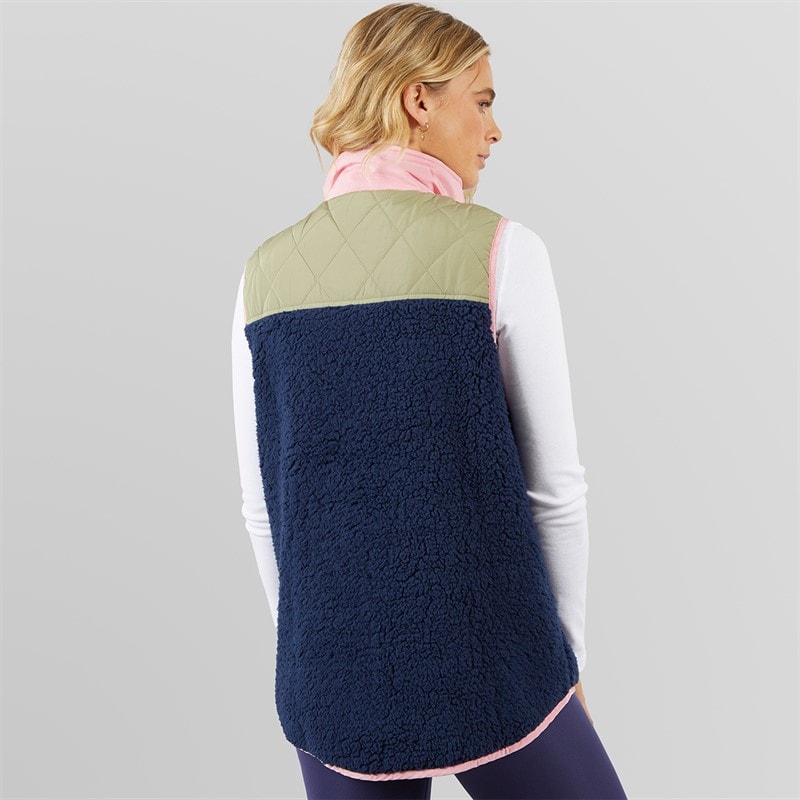 Lagooners Gilet Essy Borg Femme Multicolore - Image 2