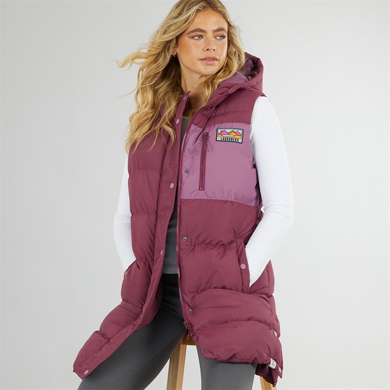 Lagooners Dames Explorer Bodywarmer Bordeau - Afbeelding 1