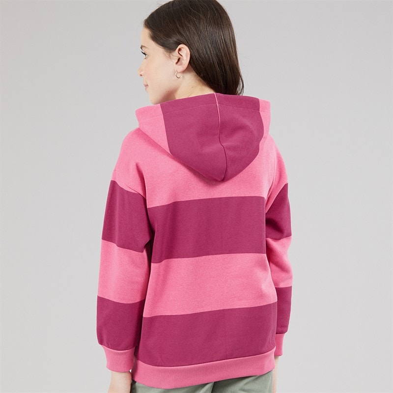 Lagooners Elmbrook bluza w paski dla dziewczynki kolor Bright Pink – zdjęcie  2