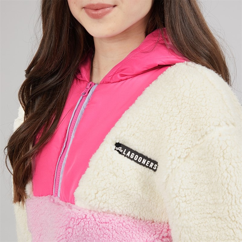 Lagooners Mädchen Dudly Borg Fleece Rosa - Bild 3