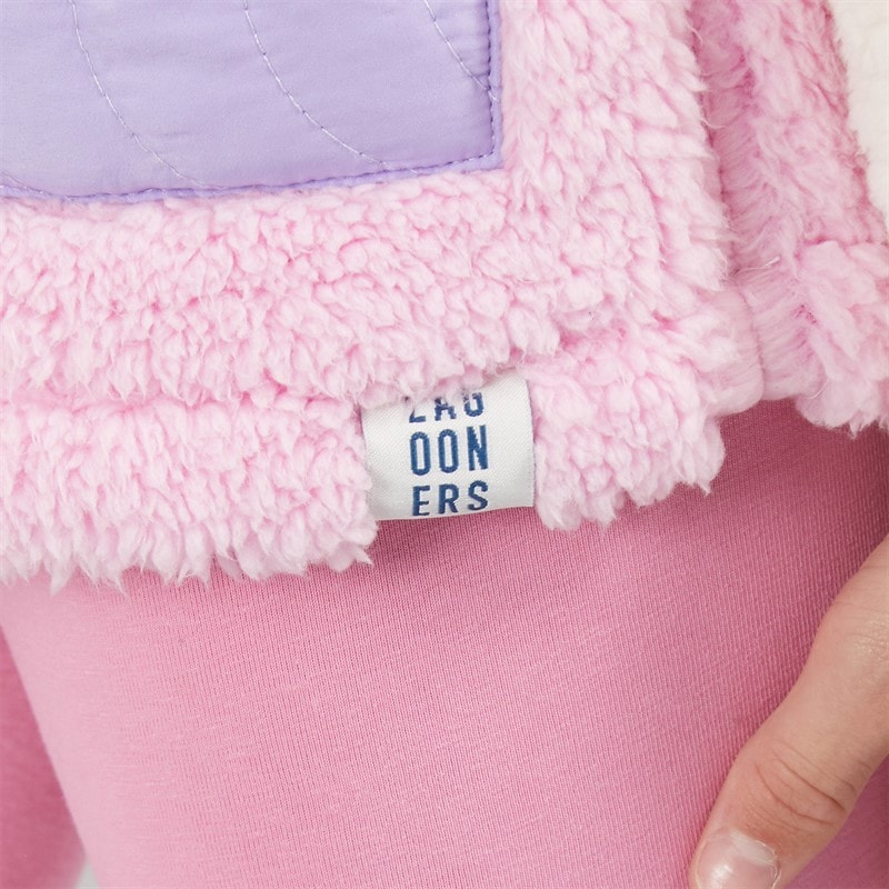 Lagooners Mädchen Dudly Borg Fleece Rosa - Bild 5