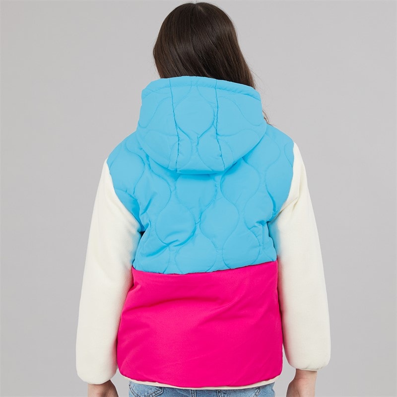 Lagooners Mädchen Whimble Mittellanger Mantel Hot Pink - Bild 2