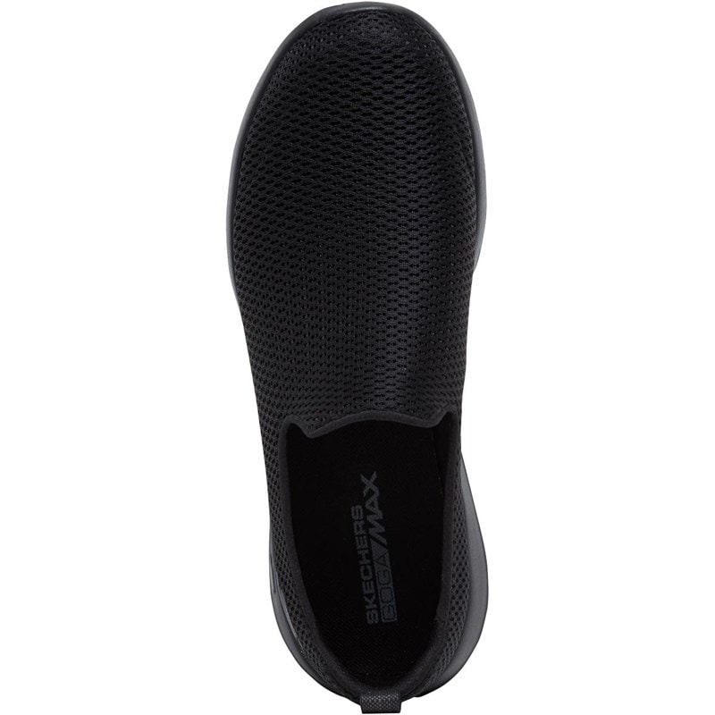 SKECHERS SPORT SKECHERS Heren GOwalk Max Sneakers Zwart/Zwart - Afbeelding 4