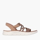 SKECHERS Dames Go Walk Flex Sandalen Natural