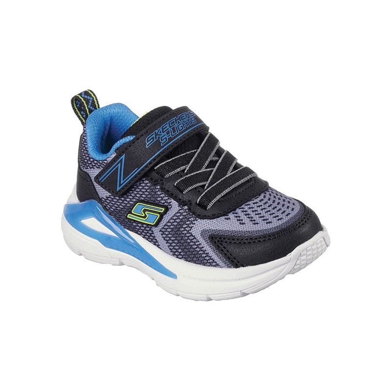 SKECHERS Jongens Flex Glow Bolt Sneakers Zwart